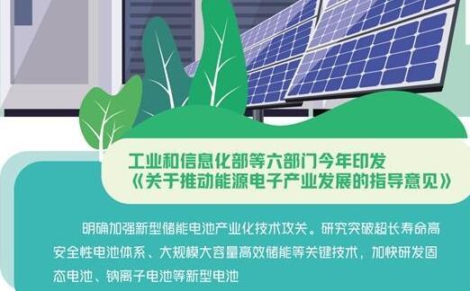 新型储能产业将迎来发展机遇